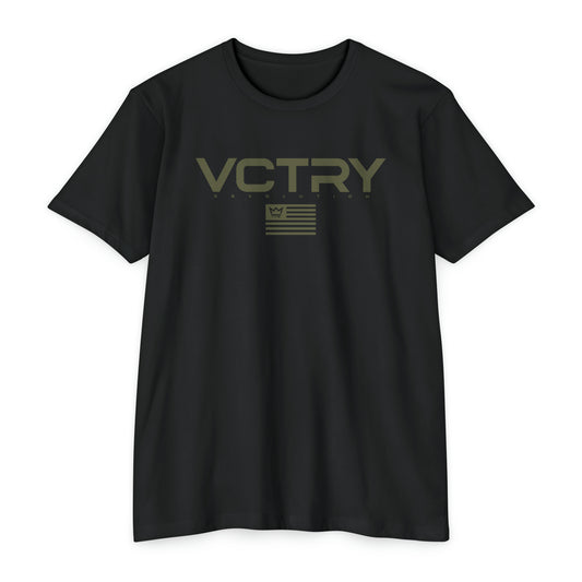 VALOR Tee - Black/Green